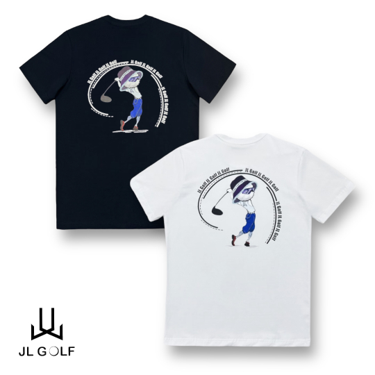 Áo thun Unisex JL GOLF thời trang, áo thun chính hãng JL M07